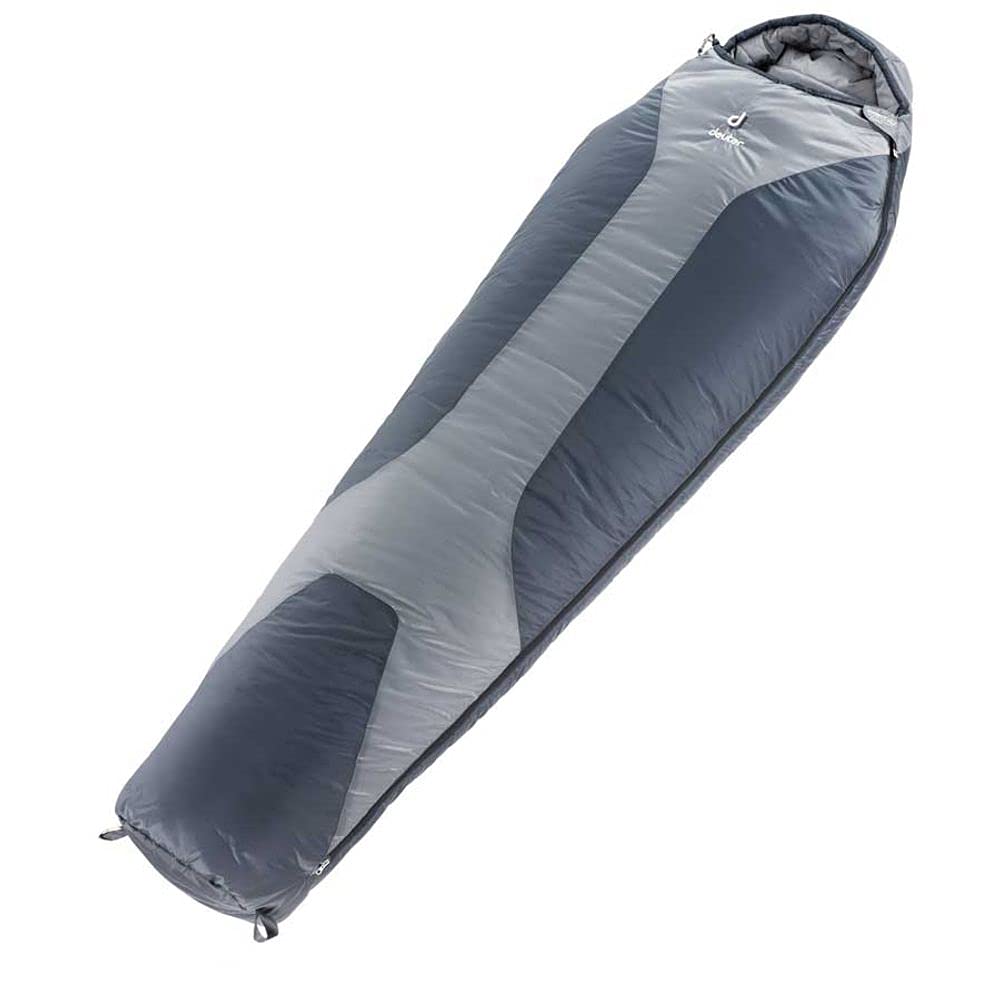 Deuter Orbit -5°F Sleeping Bag for Camping - Lightweight Mummy Sleeping Bag for Backpacking, Hiking & Winter Adventures - Perfect for Cold Weather Camping Trips & Outdoor Expeditions