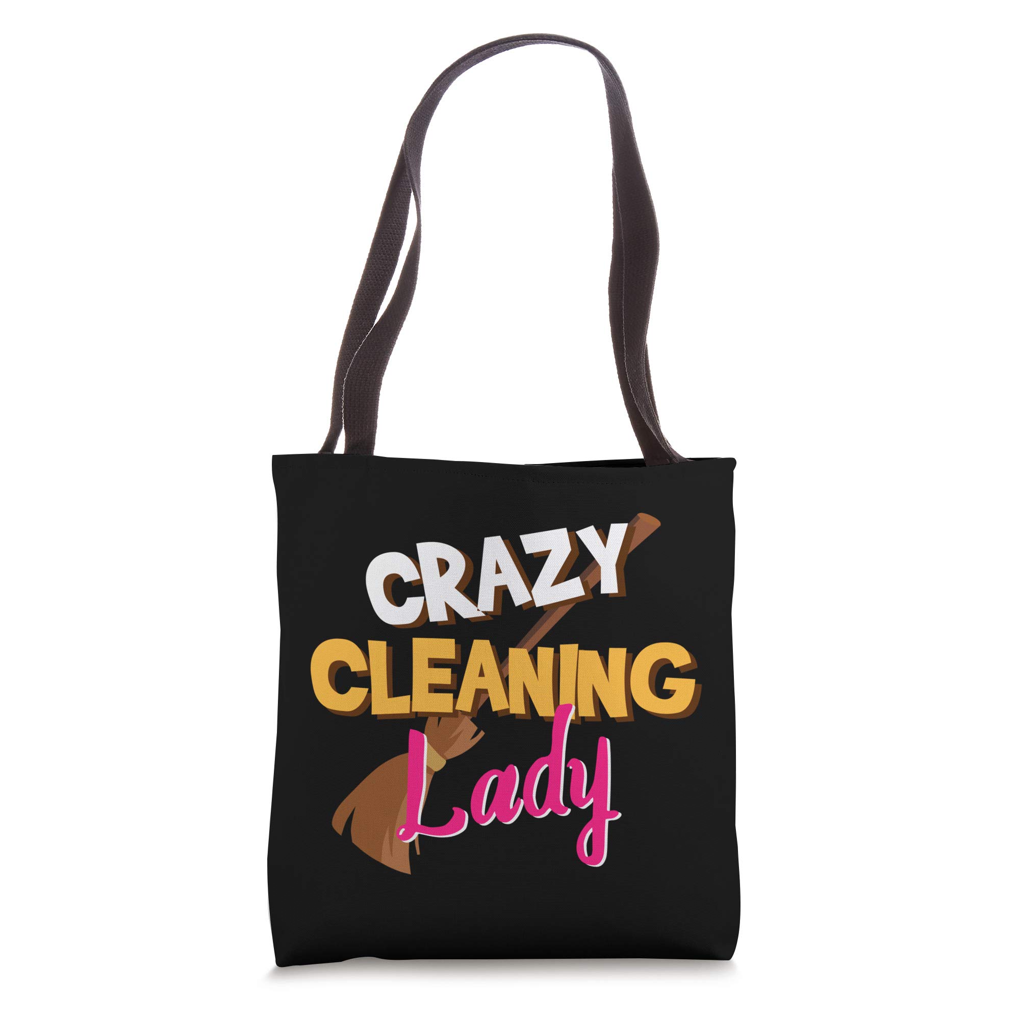 Funny Housekeeper Cleaning Lady Stay at Home Mom Tote Bag - Perfect for Grocery Shopping, Work, and Daily Errands