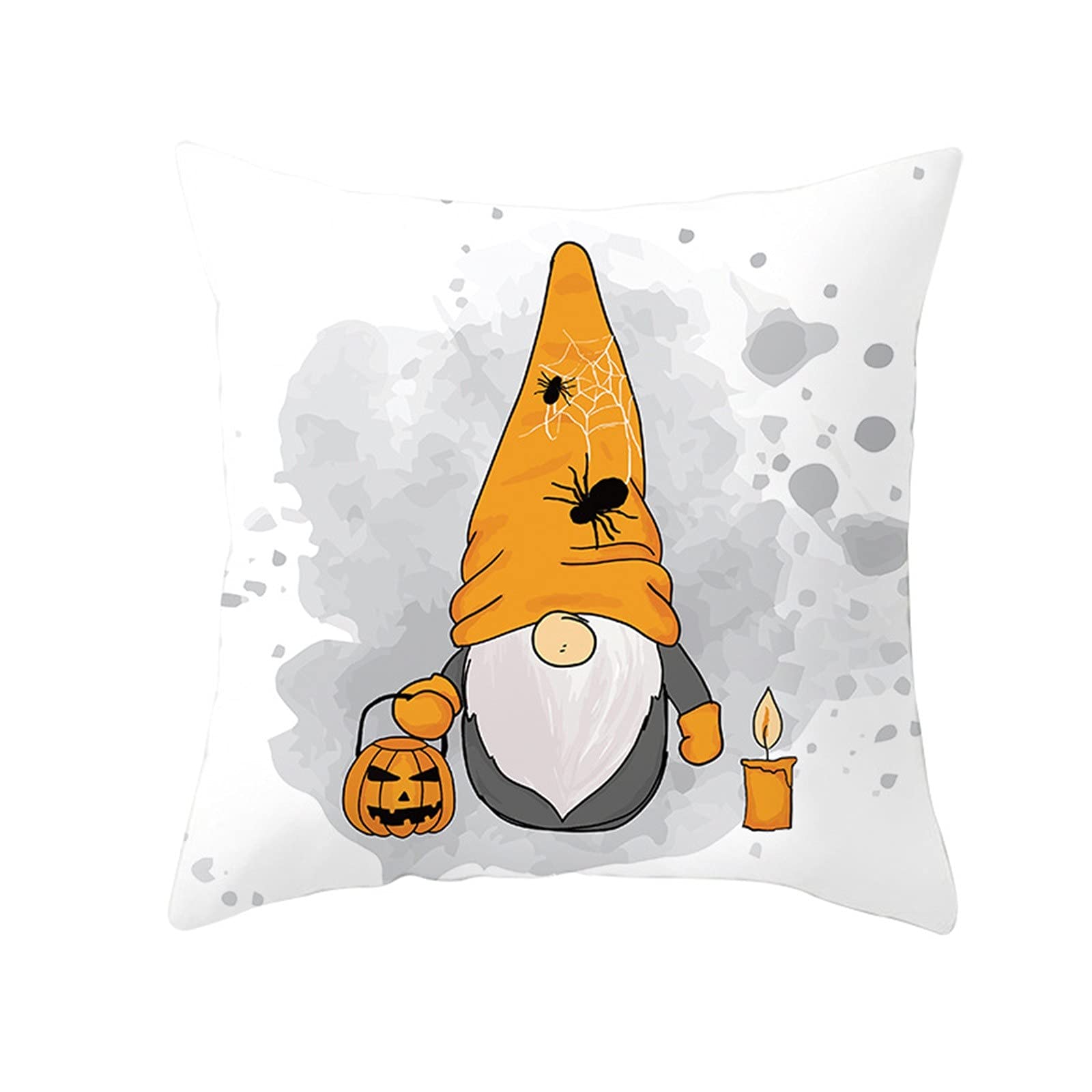 Spooky Halloween Pillowcase with Horror Elements - Scary Decorative Cushion Cover for Indoor & Outdoor Home Decor - Perfect for Halloween Parties, Haunted Houses, and Seasonal Home Styling