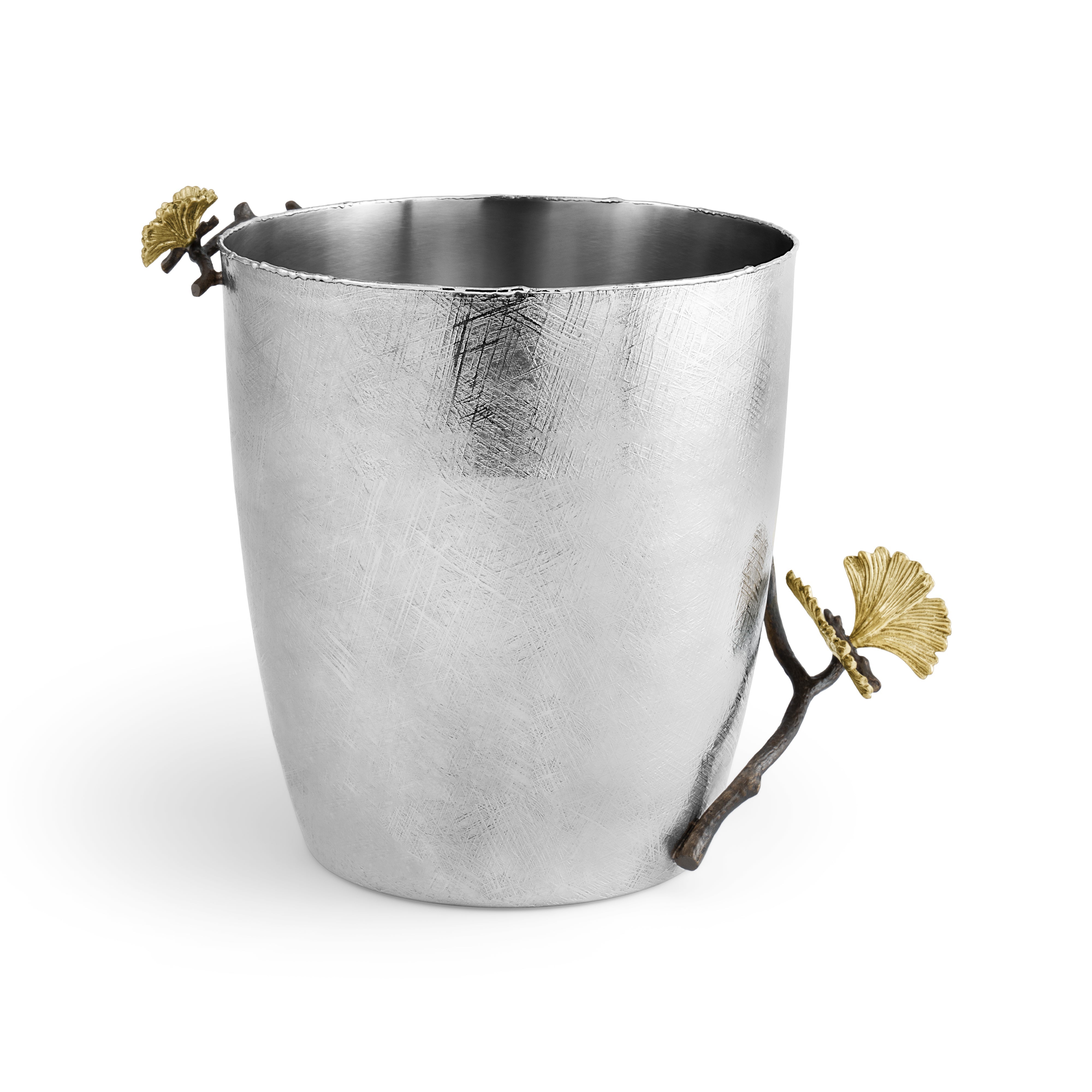 Butterfly Ginkgo Bucket - Stylish Decorative Storage Basket for Home Organization | Perfect for Living Room, Bathroom & Nursery Decor