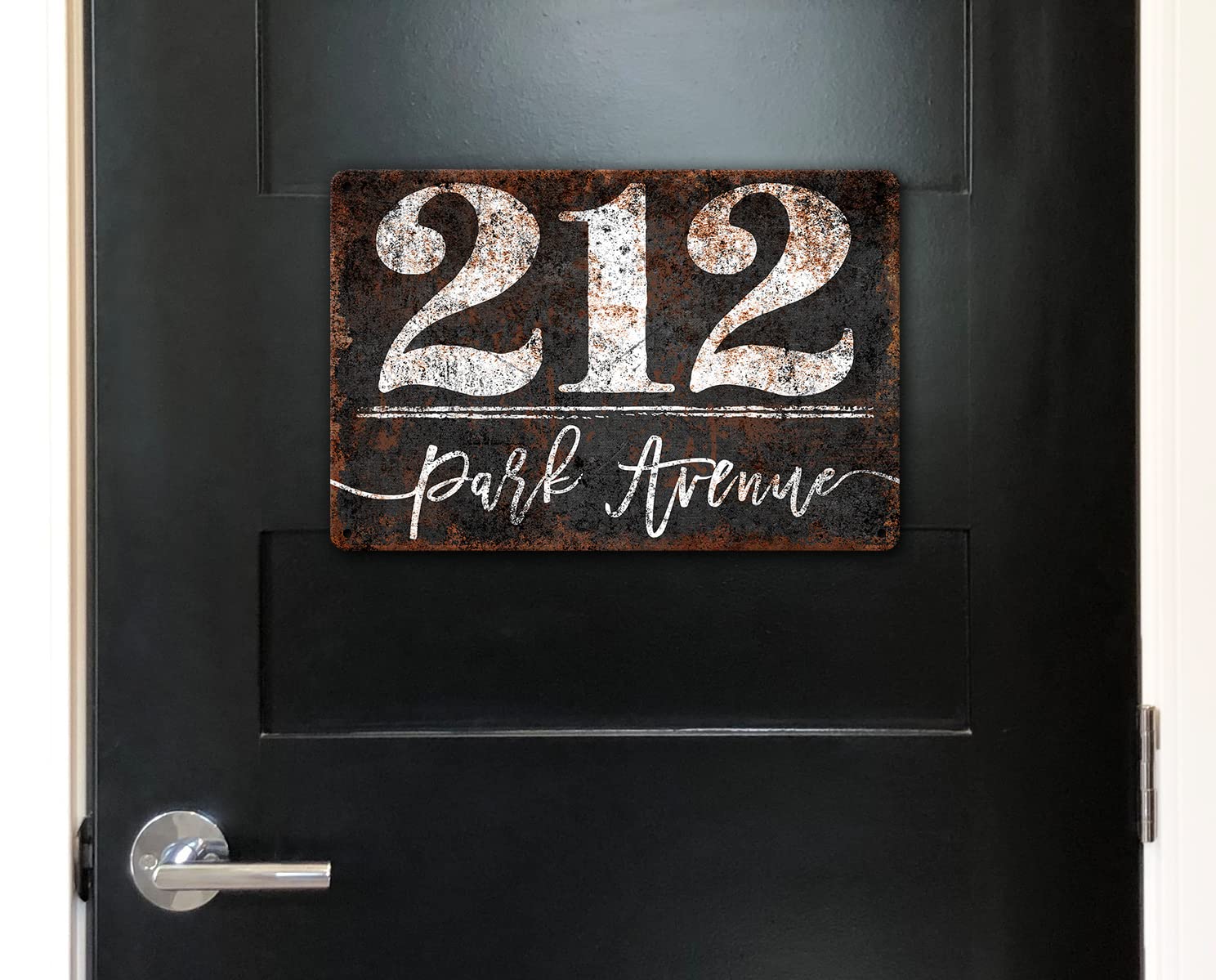 Custom Engraved Address Plaque Sign for House - Outdoor Porch Decor, Mailbox Numbers, Home Entryway Signage - Perfect for Front Door, Garden Gate & Housewarming Gifts