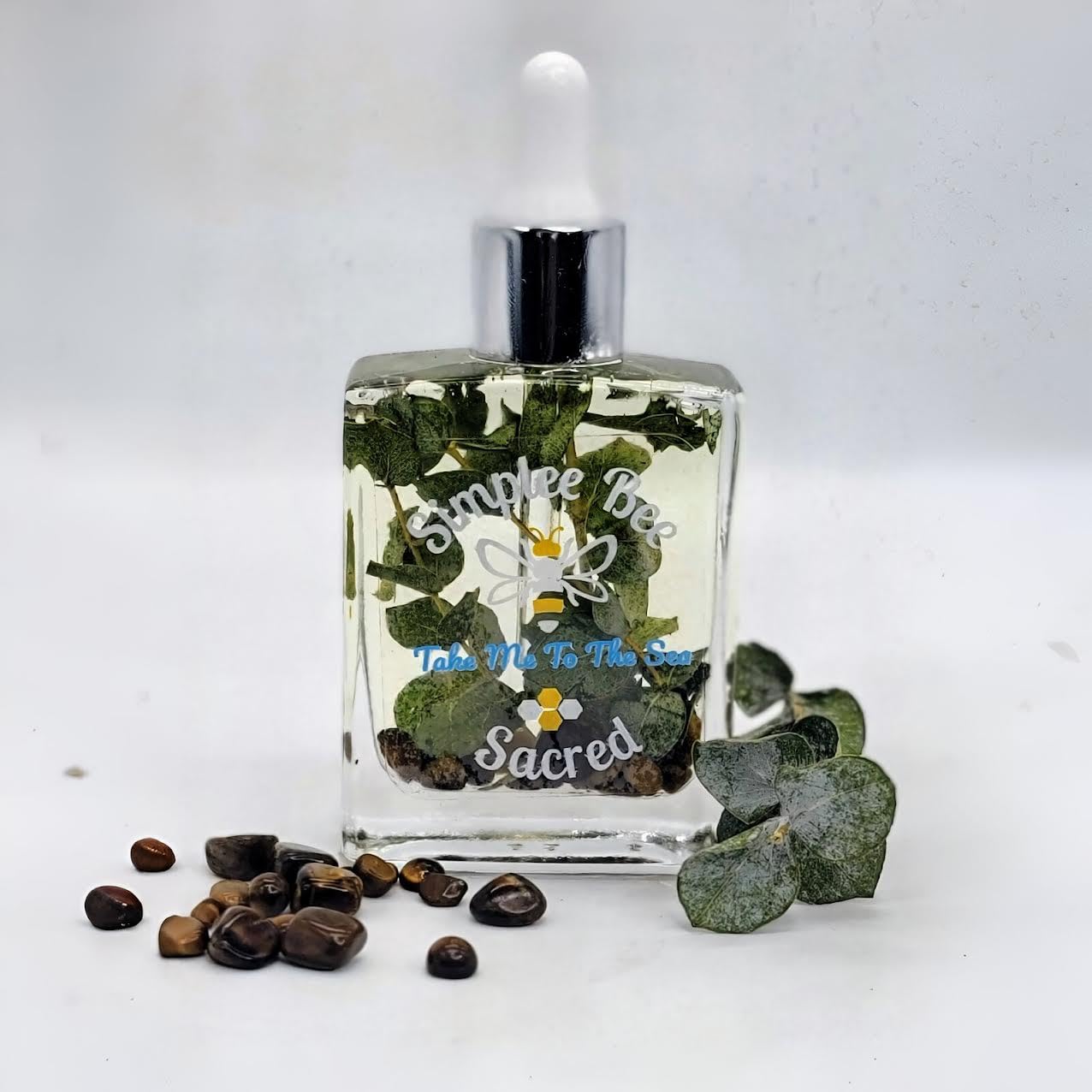 Organic Moisturizing Body Oil for Women - Eucalyptus, Vanilla & Bergamot Scented Skin Hydration | Dry Skin Relief, Post-Shower Moisturizer, Spa & Massage Oil