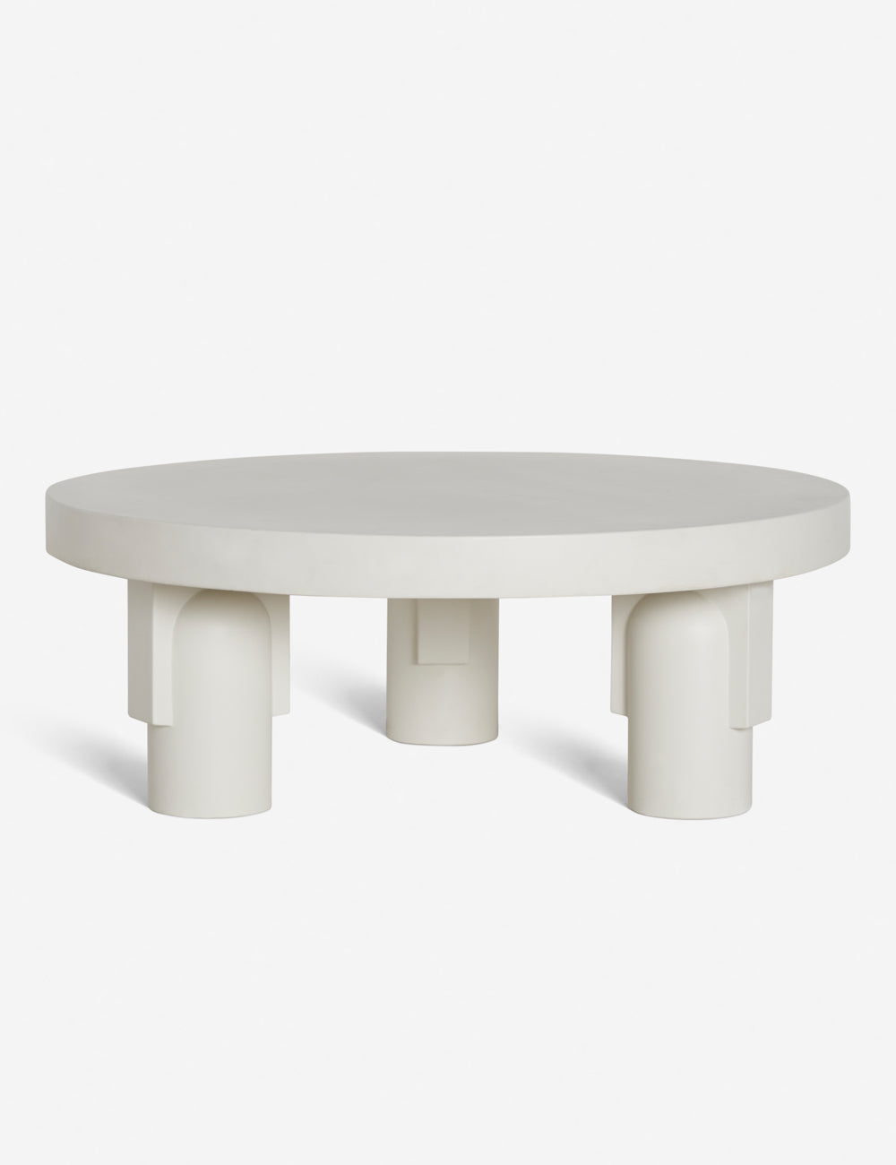 Stylish Anja Round Coffee Table for Indoor & Outdoor Use - Perfect for Patio, Living Room, and Garden Decor