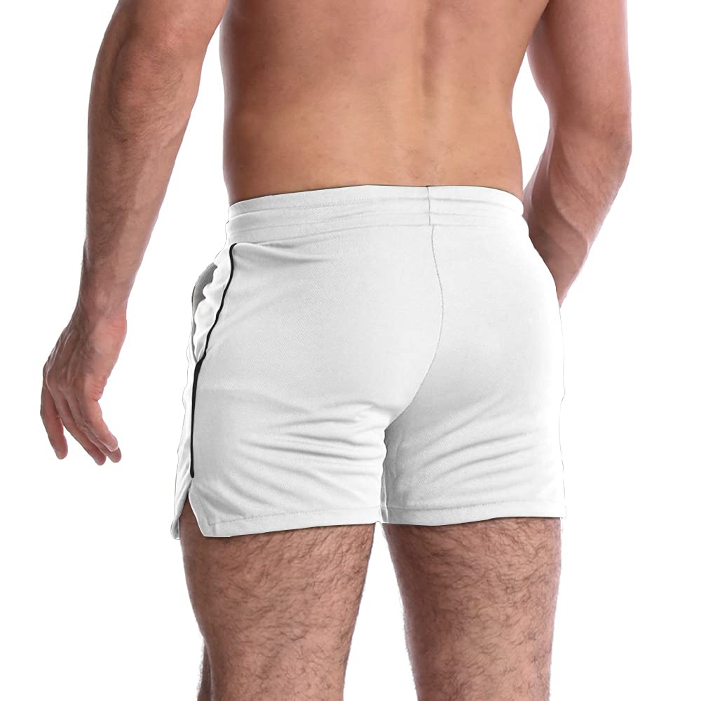 EVERWORTH Men's 5 Inch Inseam Workout Shorts - Quick Dry Athletic Gym Shorts for Bodybuilding, Running & Training - Lightweight Breathable Casual Shorts for Men - Perfect for Gym, Jogging & Summer Outdoor Activities