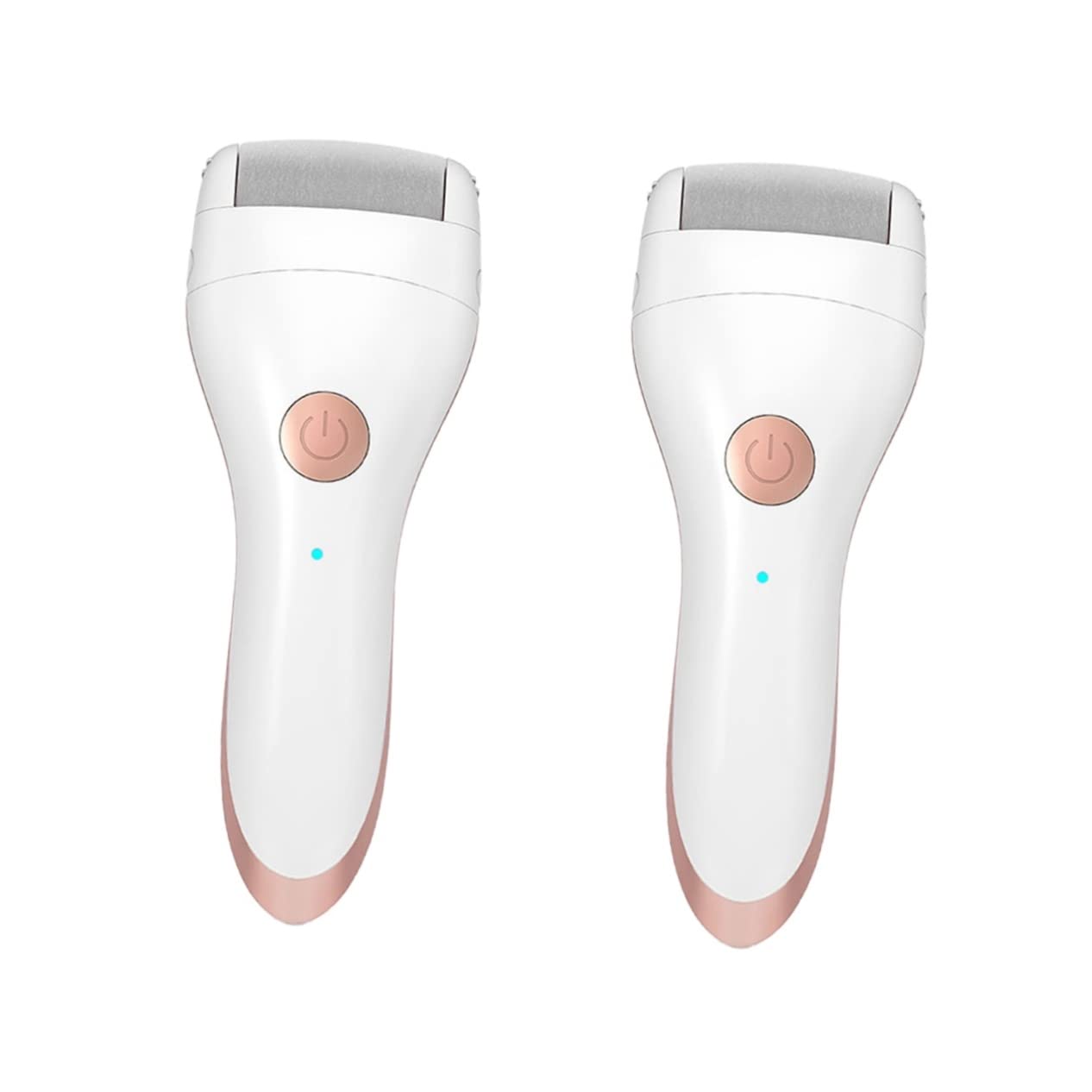 DOITOOL 2-Pack Electric Callus Remover & Foot File Set - Professional Pedicure Tools for Dead Skin Removal, Foot Scraper & Razor - Perfect for At-Home Pedicures, Salon Use & Foot Care Routine