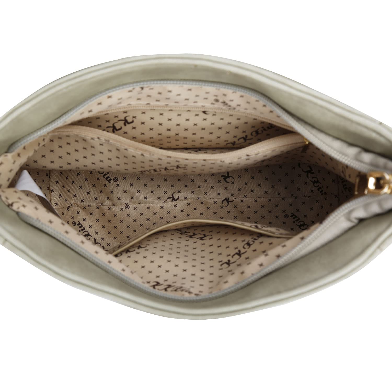 KKXIU Women's Casual Flap Saddle Crossbody Bag with Tassel - Stylish Shoulder Purse for Everyday Use, Travel & Shopping