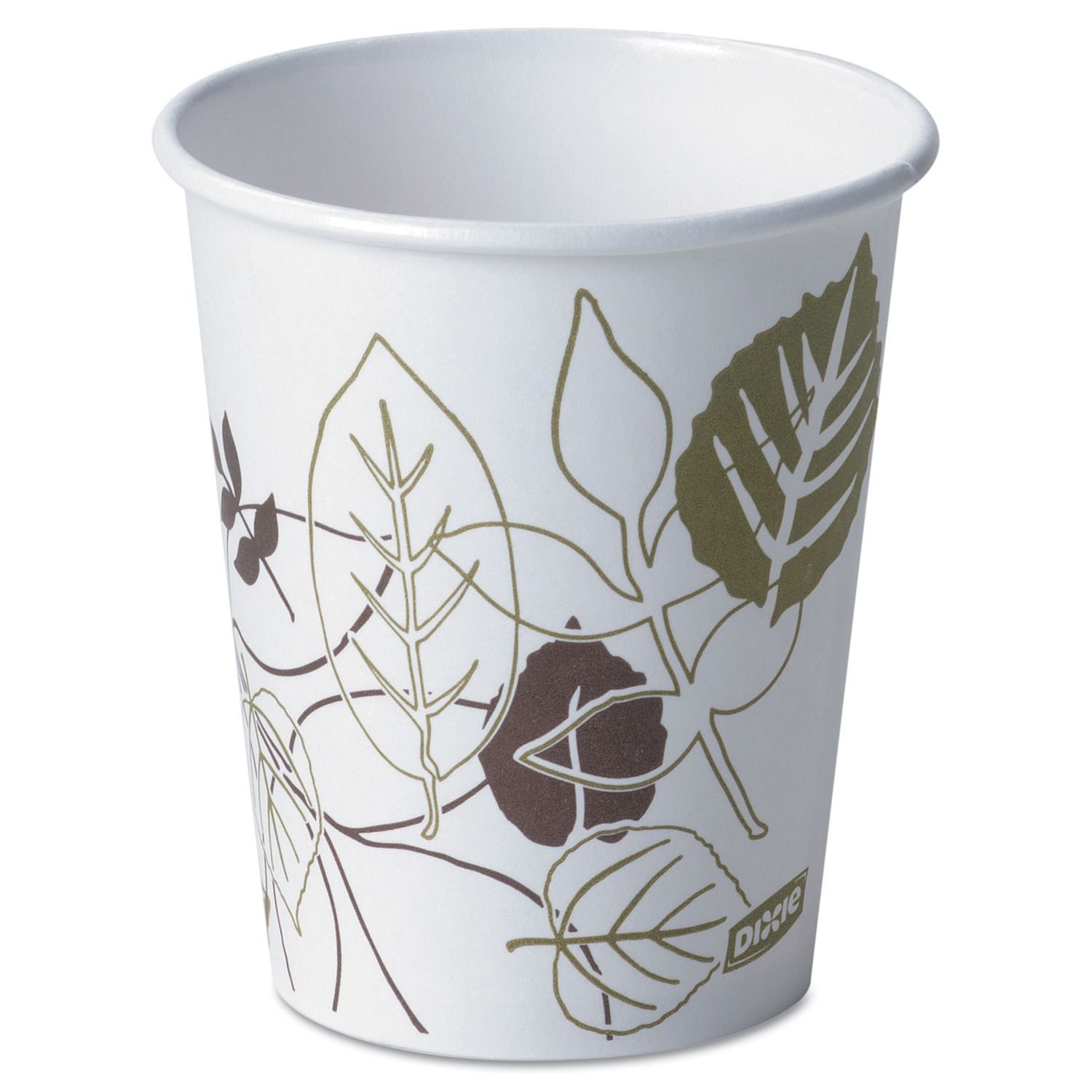 Dixie 2340PATH 10 oz Paper Hot Cups, 1000 Count Bulk Pack - Perfect for Coffee, Tea, and Hot Beverages at Offices, Cafes, and Events