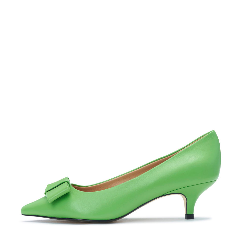 Premium Jacqueline Genuine Leather Handbag in Elegant Green - Perfect for Work, Travel, and Everyday Fashion Accessory