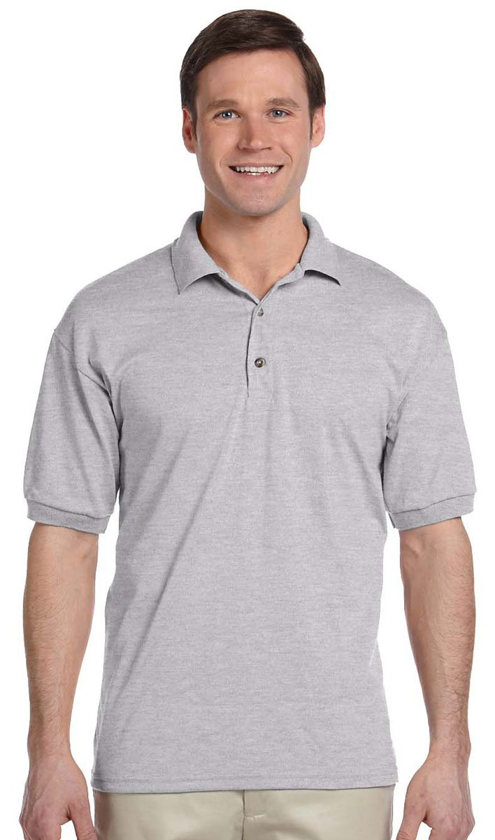 Gildan Men's DryBlend Performance Polo Shirt - Moisture Wicking, Breathable & Comfortable - Perfect for Work, Golf & Casual Wear