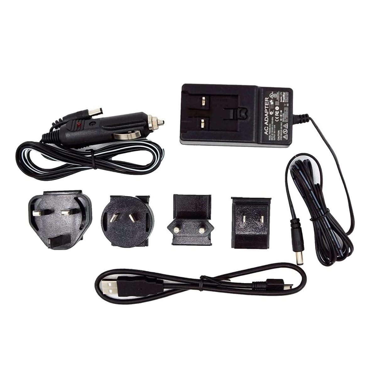 Original Minelab Charger Cables & Plug Pack for CTX 3030 & GPZ 7000 Metal Detectors - Fast Charging Power Adapter for Treasure Hunting & Outdoor Exploration