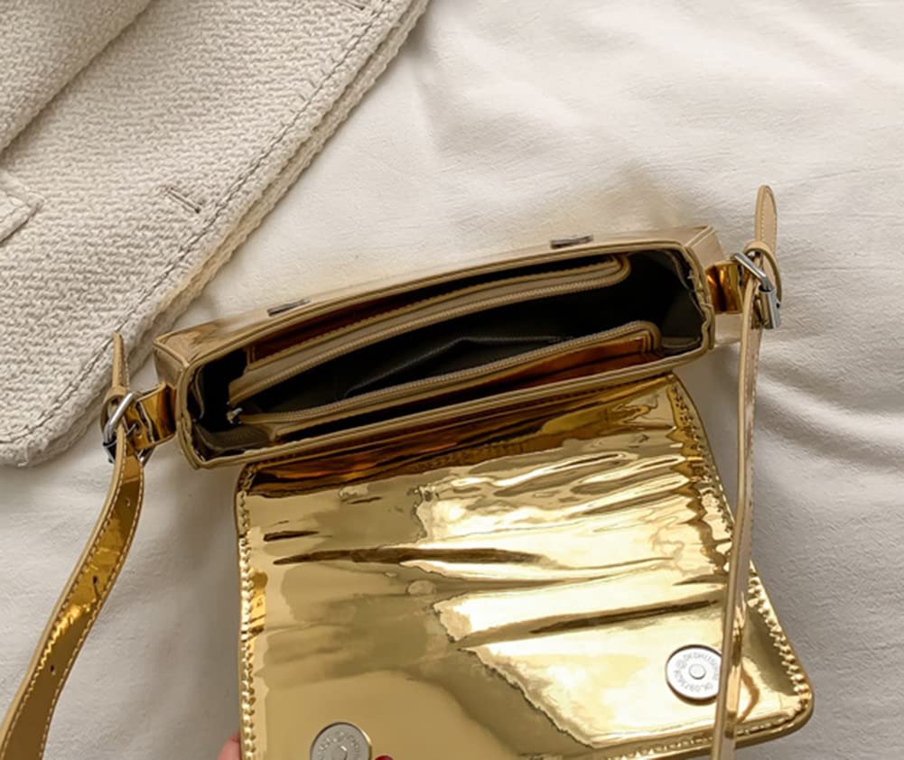 Y2K Women's Silver Evening Hobo Tote Handbag - Fashionable Satchel Clutch & Crossbody Bag for 2024 | Perfect for Parties, Date Nights & Special Occasions