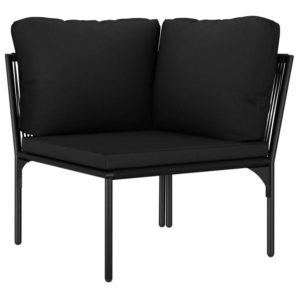 6-Piece Outdoor Patio Furniture Set - Steel Frame Conversation Sofa Lounge with Cushions & Coffee Table - Perfect for Backyard, Porch, Garden, Poolside & Balcony Relaxation