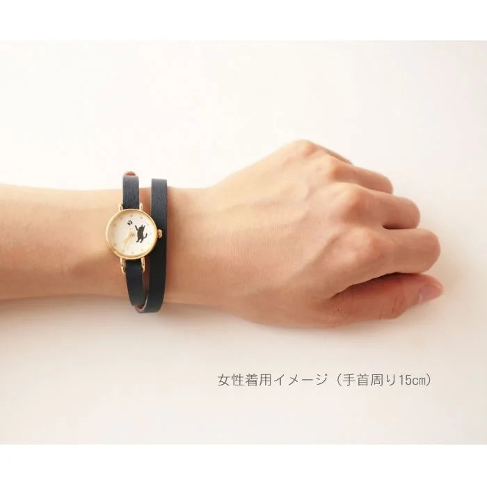 Elegant Japanese Handmade Women's Wristwatch - Cat & Butterfly Design - Perfect for Casual Wear, Office & Special Occasions