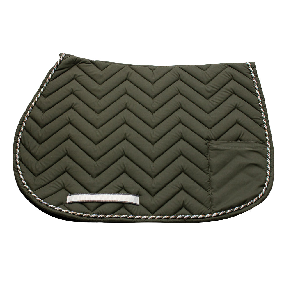 Equine Couture Cindy Pocket Pad - Comfortable & Breathable Horse Riding Pad for Equestrian Training & Show Jumping