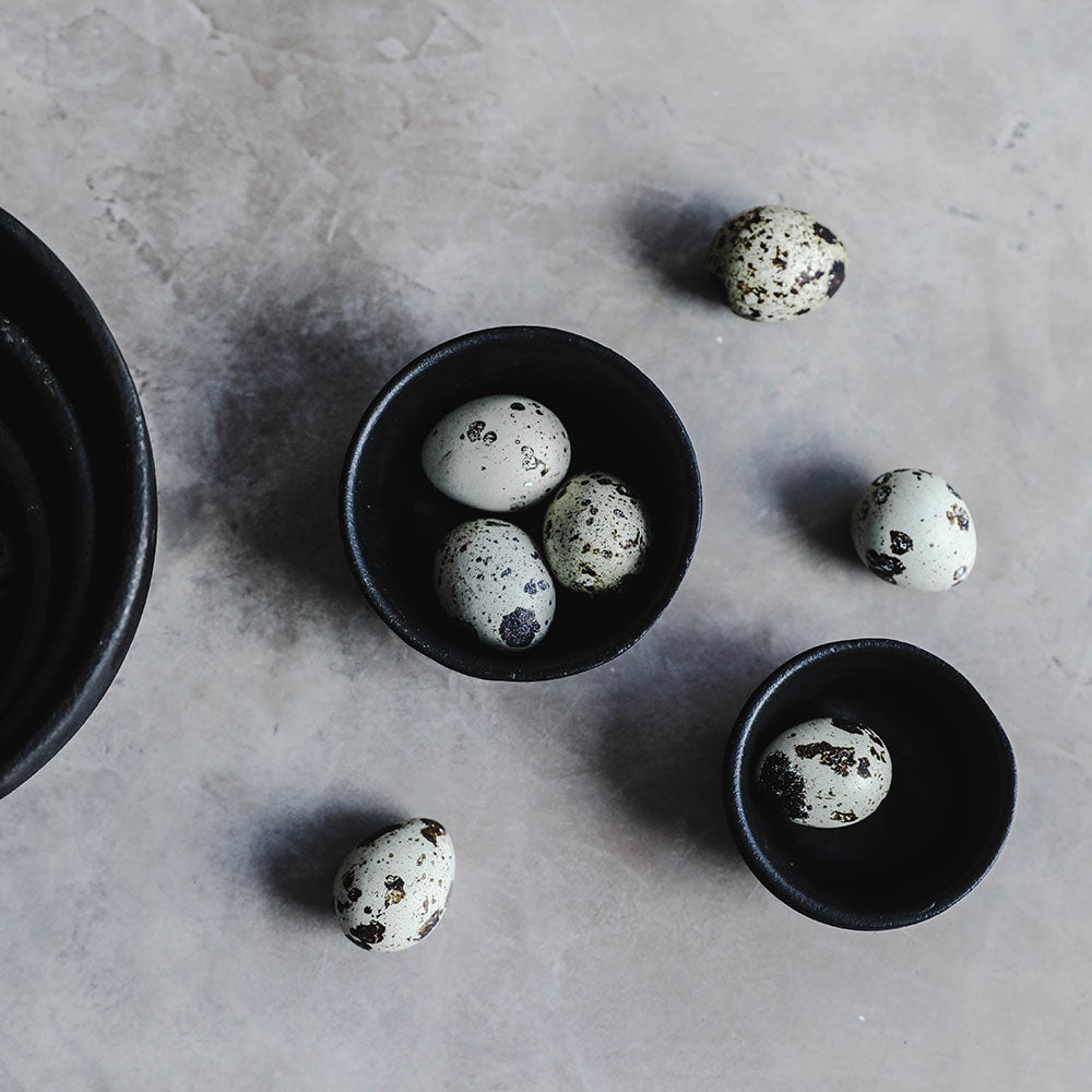 Premium Cast Iron Nesting Bowls Set - 3-Piece Kitchen Essentials for Mixing, Serving & Baking - Ideal for Home Chefs & Rustic Kitchen Decor