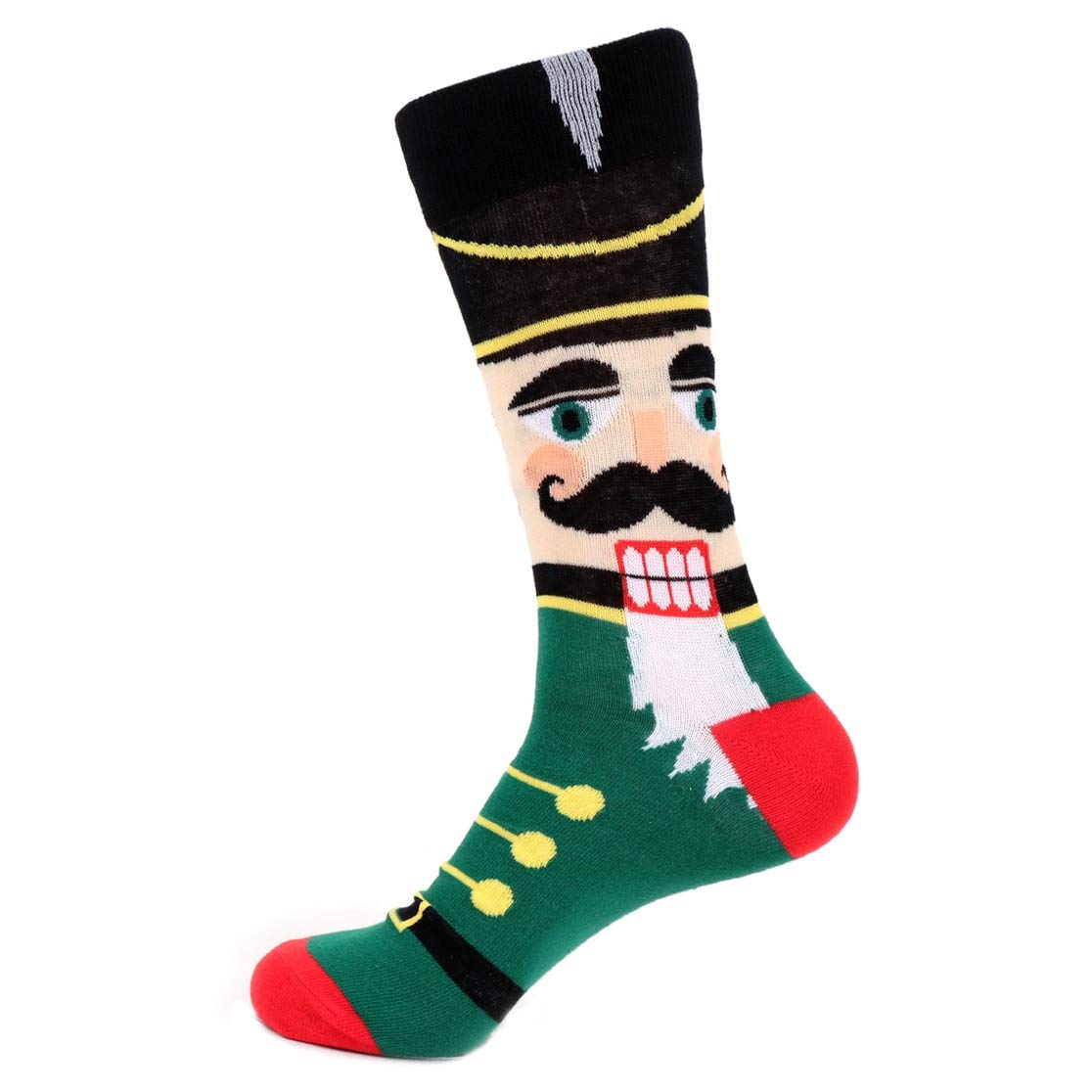 Funny Christmas Nutcracker Socks for Men - Festive Holiday Novelty Gift - Perfect for Parties, Gifts & Cozy Winter Wear