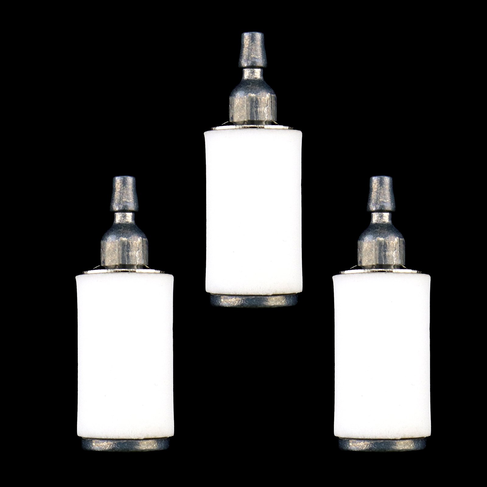 3 x Fuel Primer Bulbs, 3 x Fuel Filters, 3 x Fuel Line Hose Tubing Kit - Compatible with McCulloch Trimmers 210 241 250 251 MA1230 - Perfect for Lawn Maintenance & Garden Equipment Repair
