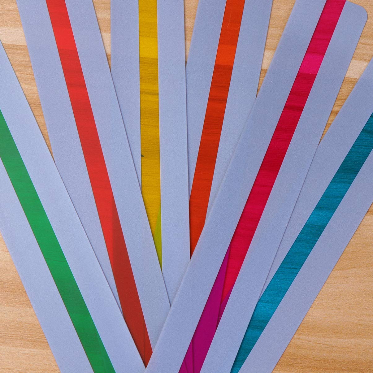 NUOBESTY 12pcs Custom Photo Bookmarks - Colorful Highlighters & Reading Strips with PVC Transparent Design for Books, Gifts, Business License Box Ruler - Perfect for Christmas Gifts, School Supplies & Office Use