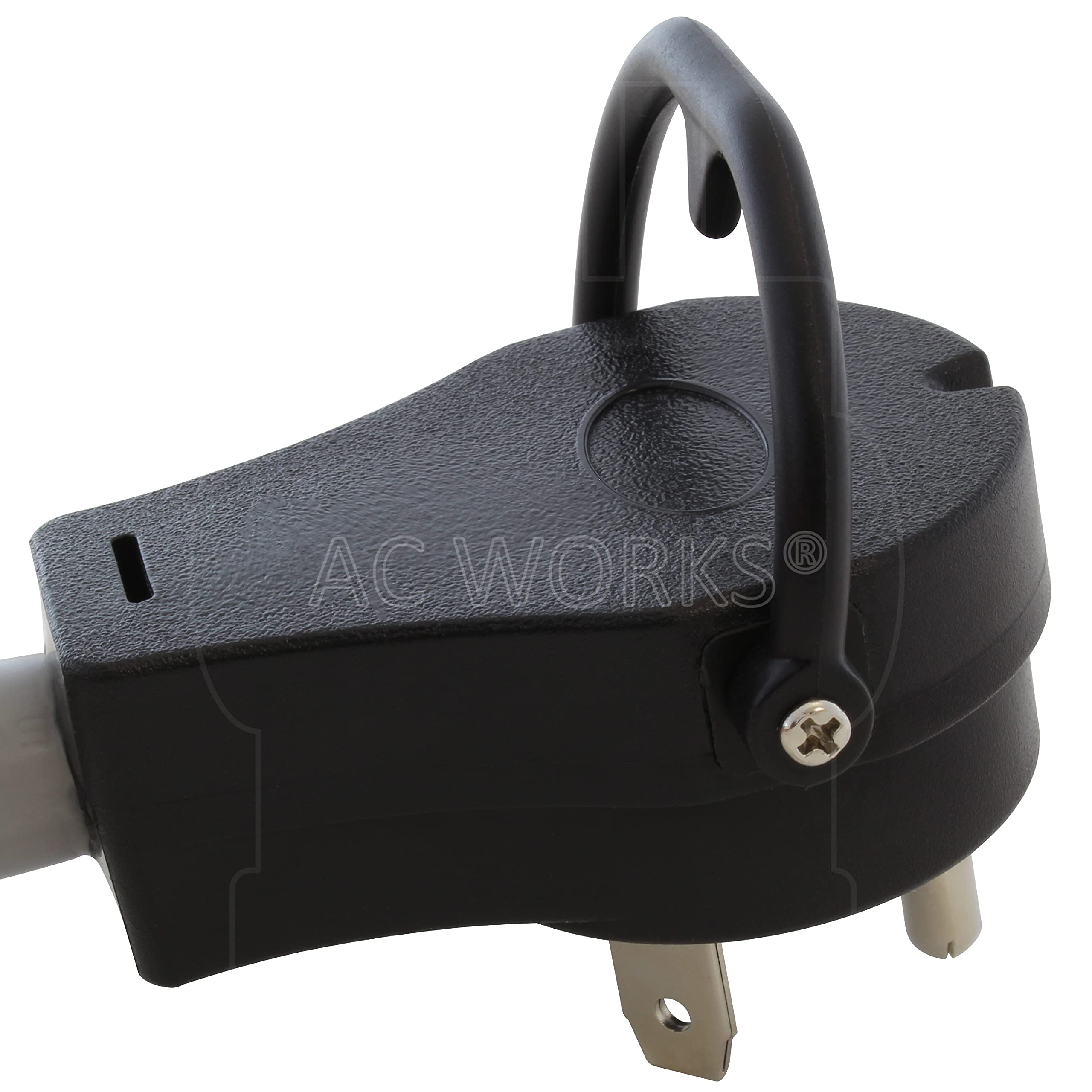 AC WORKS Tesla EV Charging Adapter - TT-30 RV 30A to Tesla Connector - Compatible with Model S, 3, X, Y - Perfect for RV Parks & Road Trips