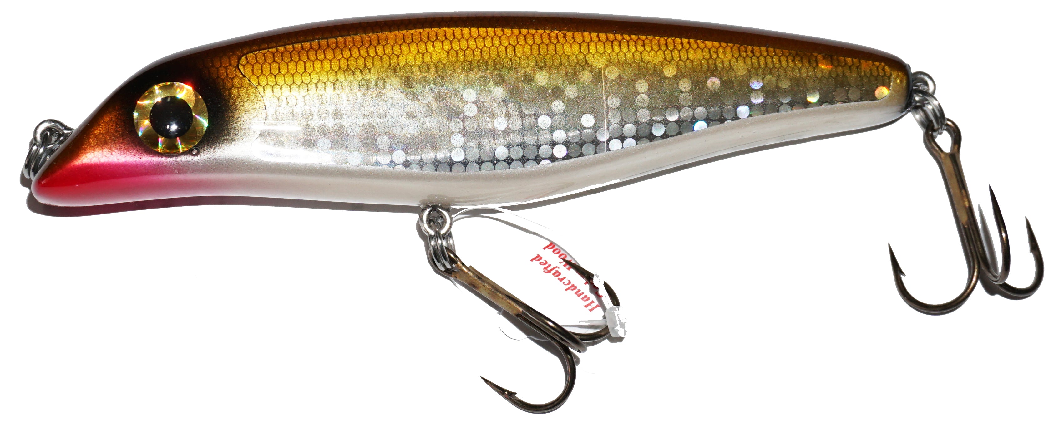 Big Fork Flash Sand Cat 6 Jerkbait Fishing Lure - Topwater Bass Bait for Freshwater & Saltwater Fishing - Perfect for Casting, Trolling, and Jigging