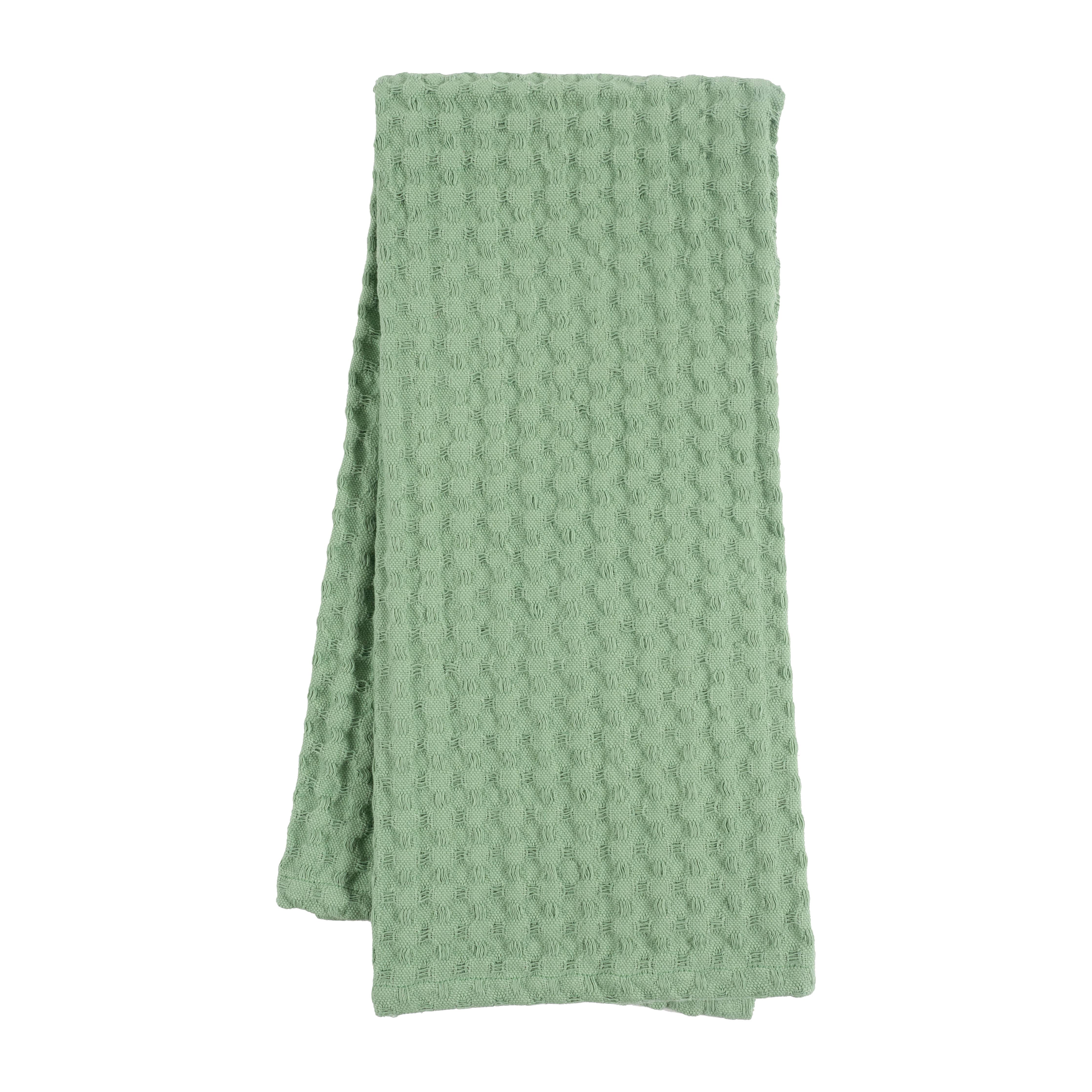 Premium Jumbo Waffle Weave Kitchen Towels Set - Super Absorbent & Quick Drying Dish Cloths for Cooking, Baking & Cleaning - 6 Pack Cotton Kitchen Towels for Home & Restaurant Use