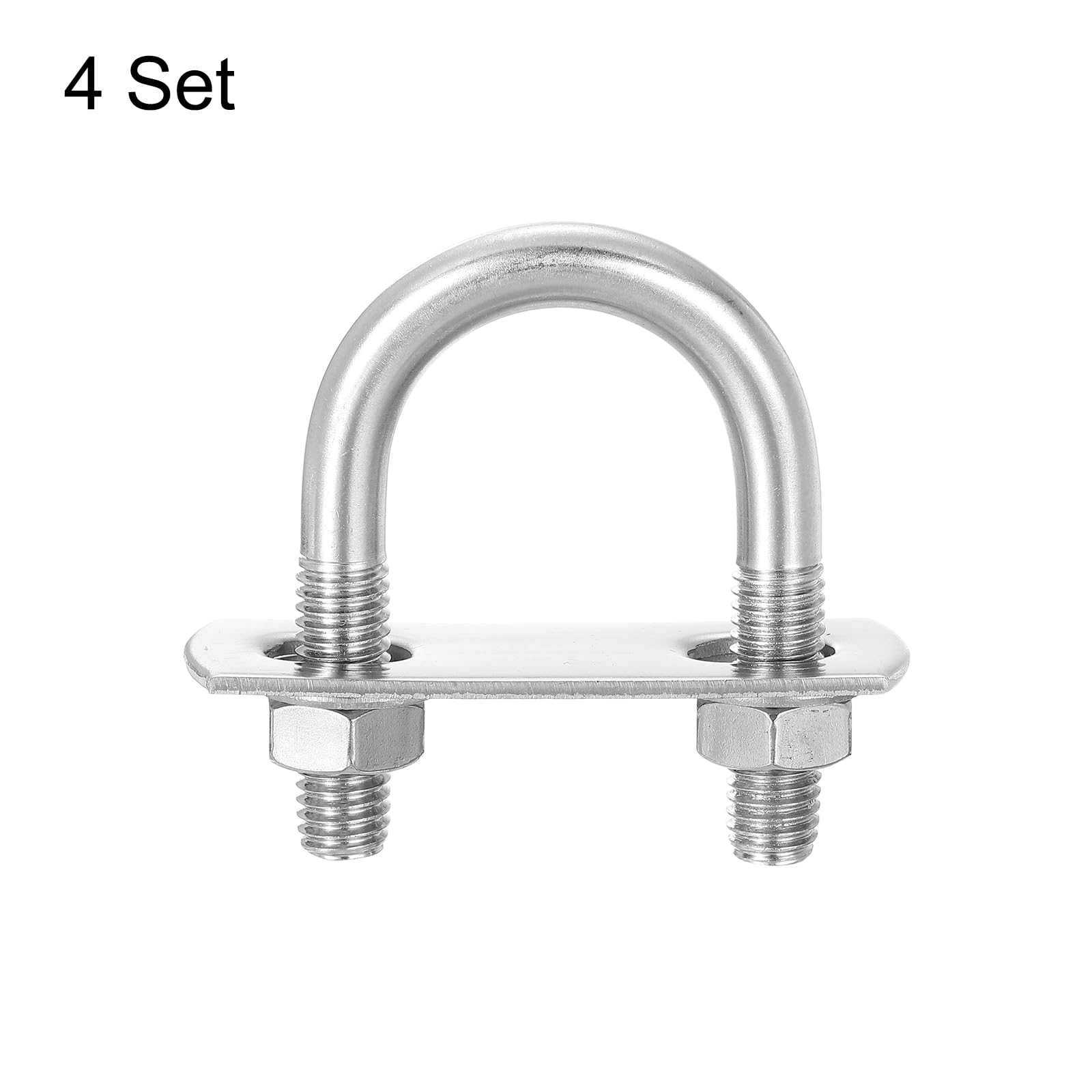 Stainless Steel U-Bolts 4-Pack - 29mm (1.14