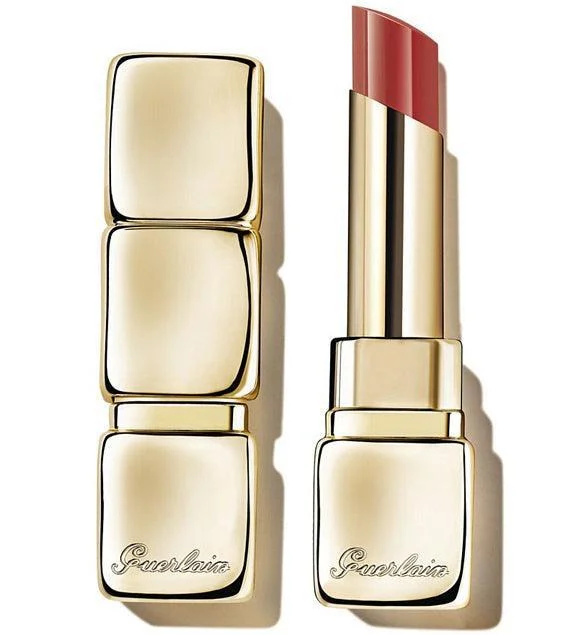 Guerlain KissKiss Shine Bloom Hydrating Lipstick - Moisturizing Lip Color with Sheer Shine Finish, Perfect for Everyday Wear & Special Occasions