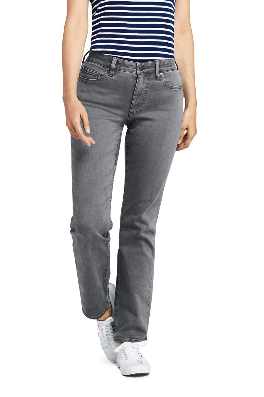 Women's Curvy Mid Rise Straight Leg Jeans - Stretch Denim Pants for Plus Size Comfort | Perfect for Casual Wear, Office & Everyday Outfits