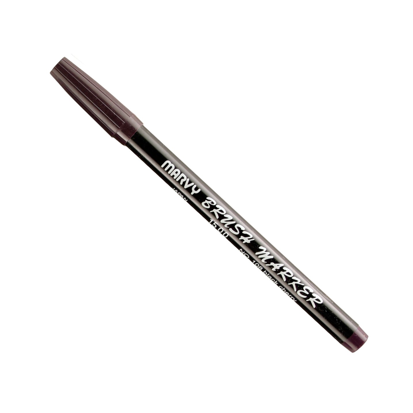 Uchida of America Brush Marker Art Supplies - Black Cherry | Premium Art Marker for Calligraphy, Illustration & Hand Lettering | Ideal for Artists, Designers & Craft Enthusiasts