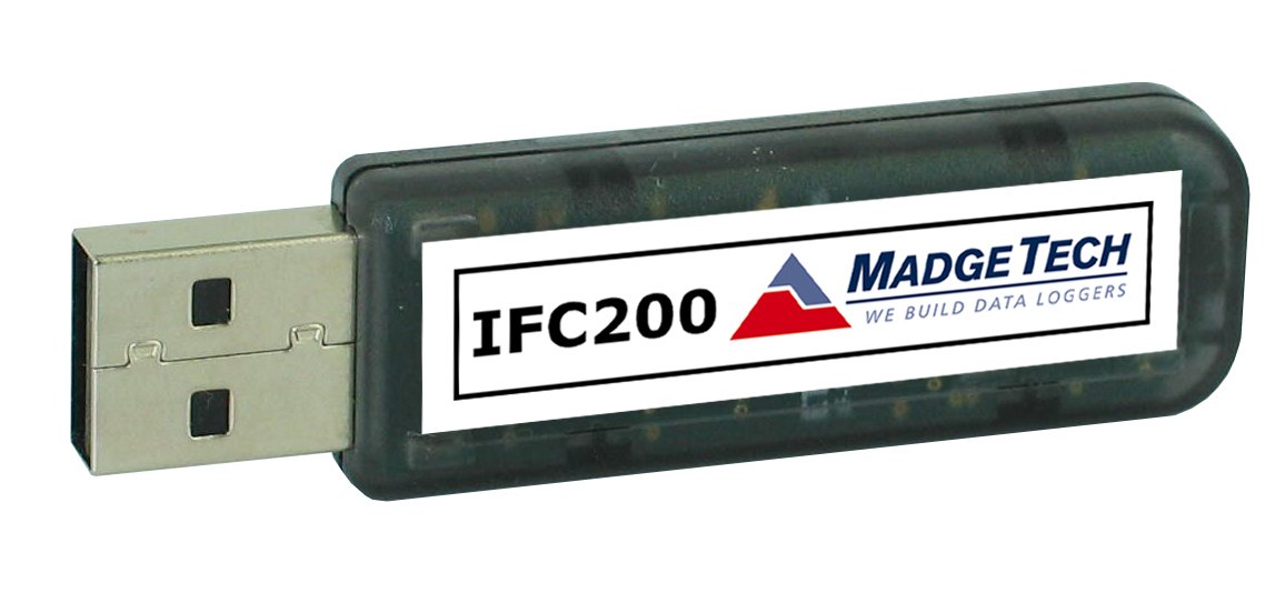 IFC200 USB Interface Cable for Standard Series Data Loggers - High-Speed Data Transfer for Industrial Monitoring & Environmental Research