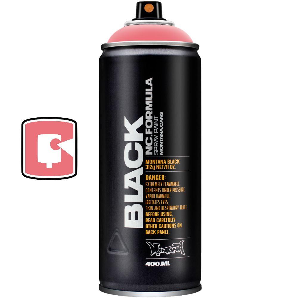 Montana Black 400ML Pink Lemonade Spray Paint - Premium Graffiti & DIY Art Supplies for Walls, Canvas & Outdoor Projects
