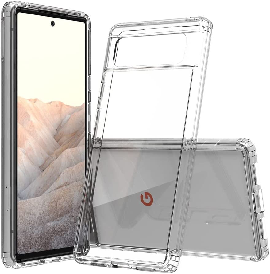 Google Pixel 6 Clear Transparent Phone Case | Slim Protective Cover for Pixel 6 | Perfect for Everyday Use, Work & Travel