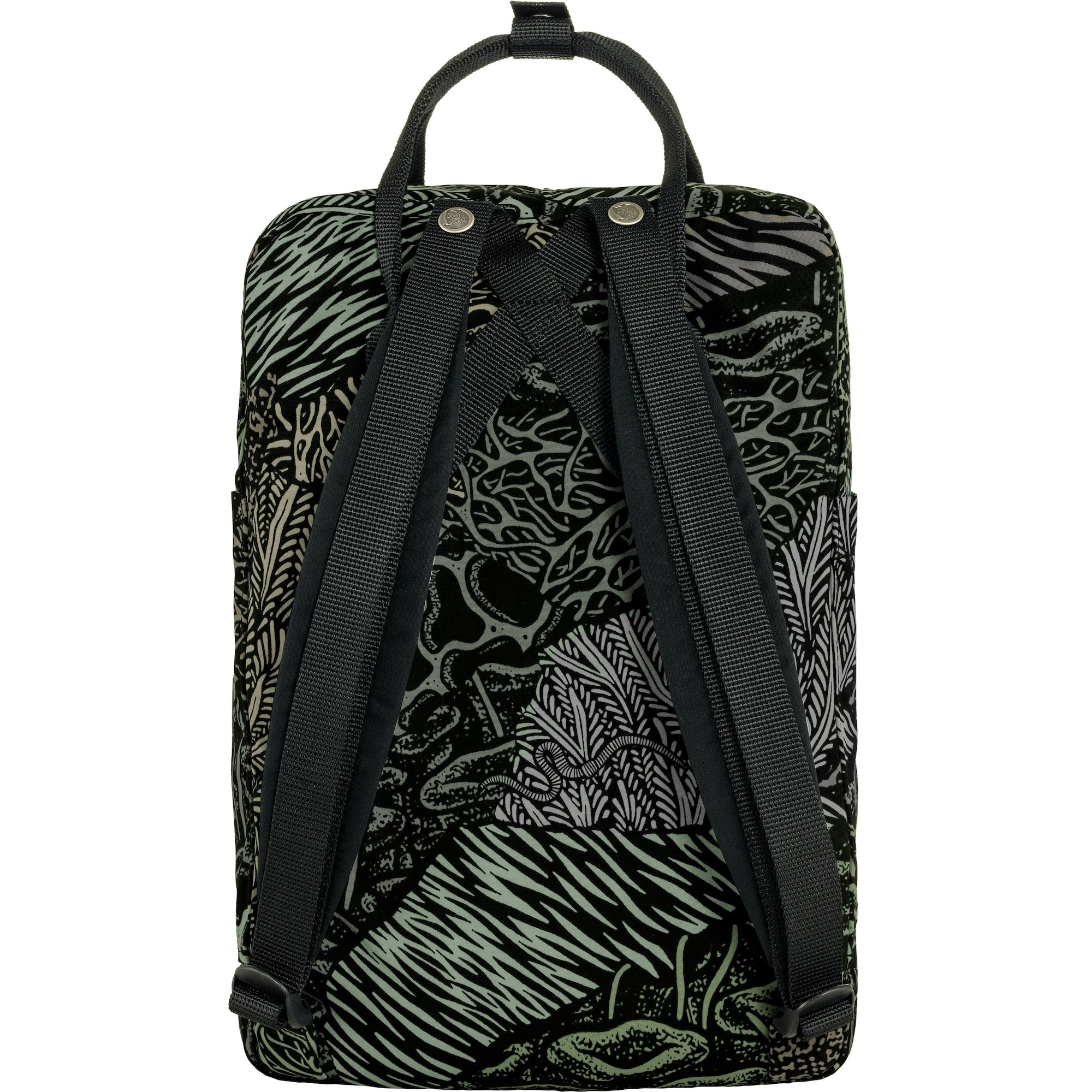 Fjallraven Kanken Art Plus Backpack - Darkwoods | Stylish & Durable Laptop Backpack for School, Travel & Outdoor Adventures