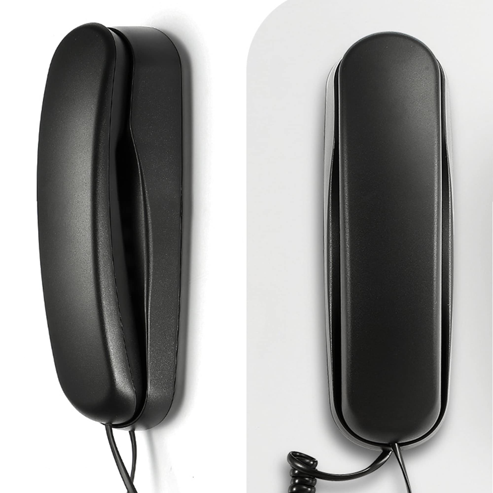 **Durable Corded Landline Phone for Seniors - Large Button Home & Office Telephone with Clear Sound - Ideal for Elderly, Visually Impaired & Home Use (Black)**