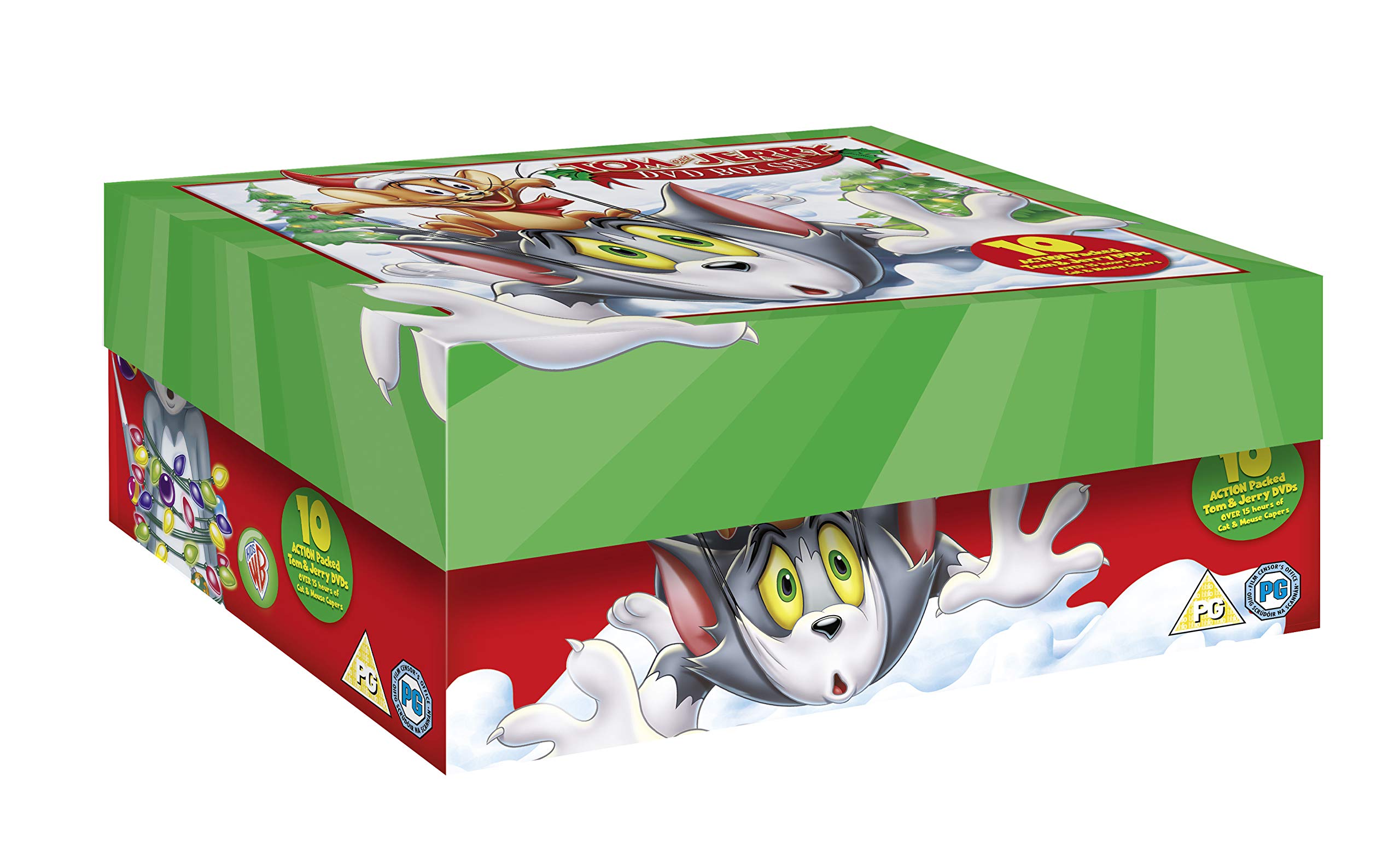 Tom and Jerry Classic Cartoon DVD Collection - Complete Big Box Set for Kids & Family Movie Night