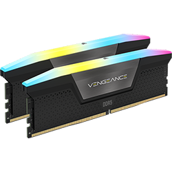 CORSAIR VENGEANCE RGB 64GB (2x32GB) DDR5 6200MHz RAM - High Performance Desktop Memory for Gaming, Video Editing & Workstations