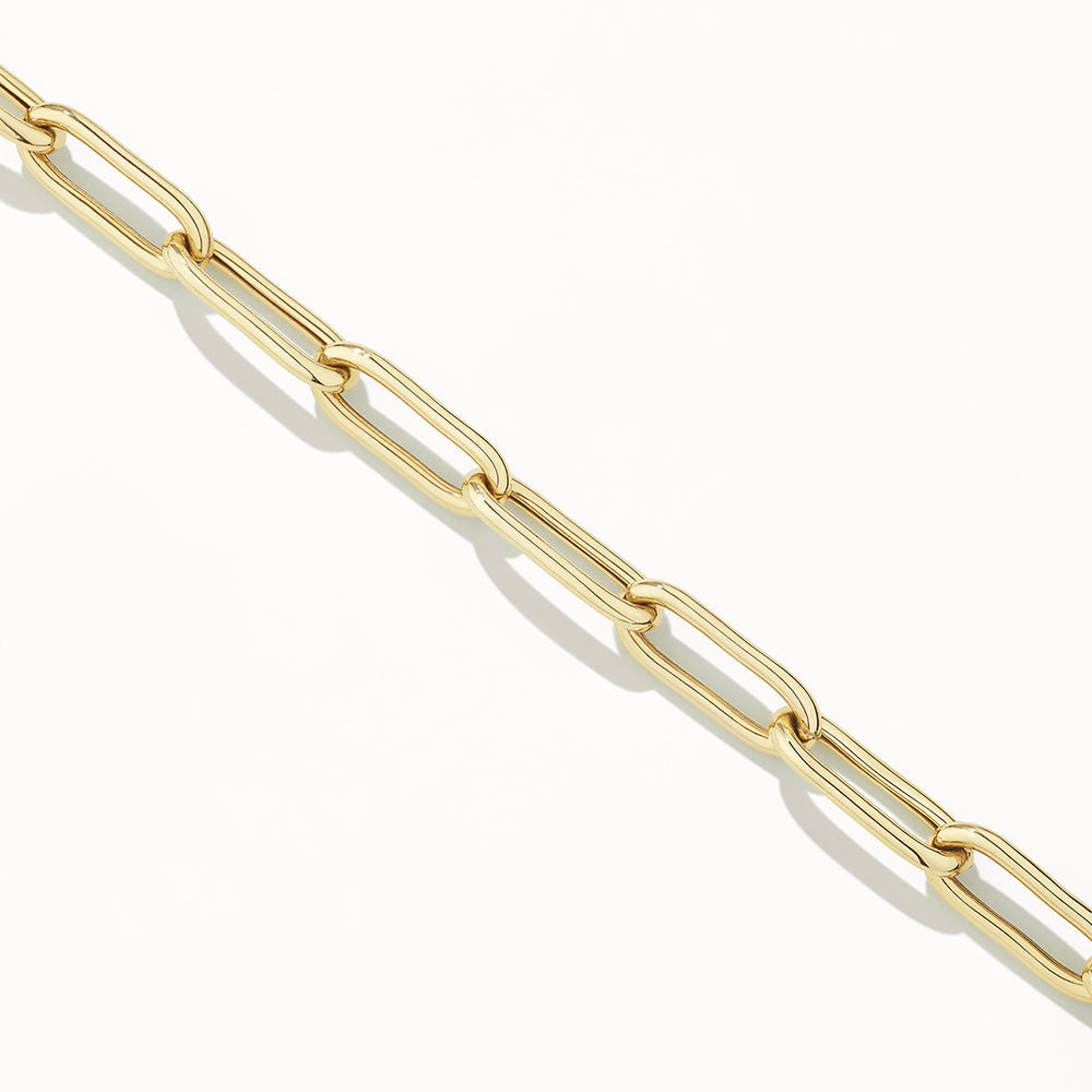 Stylish Gold Boyfriend Paperclip Chain Necklace - Perfect for Everyday Wear, Layering & Gift Giving