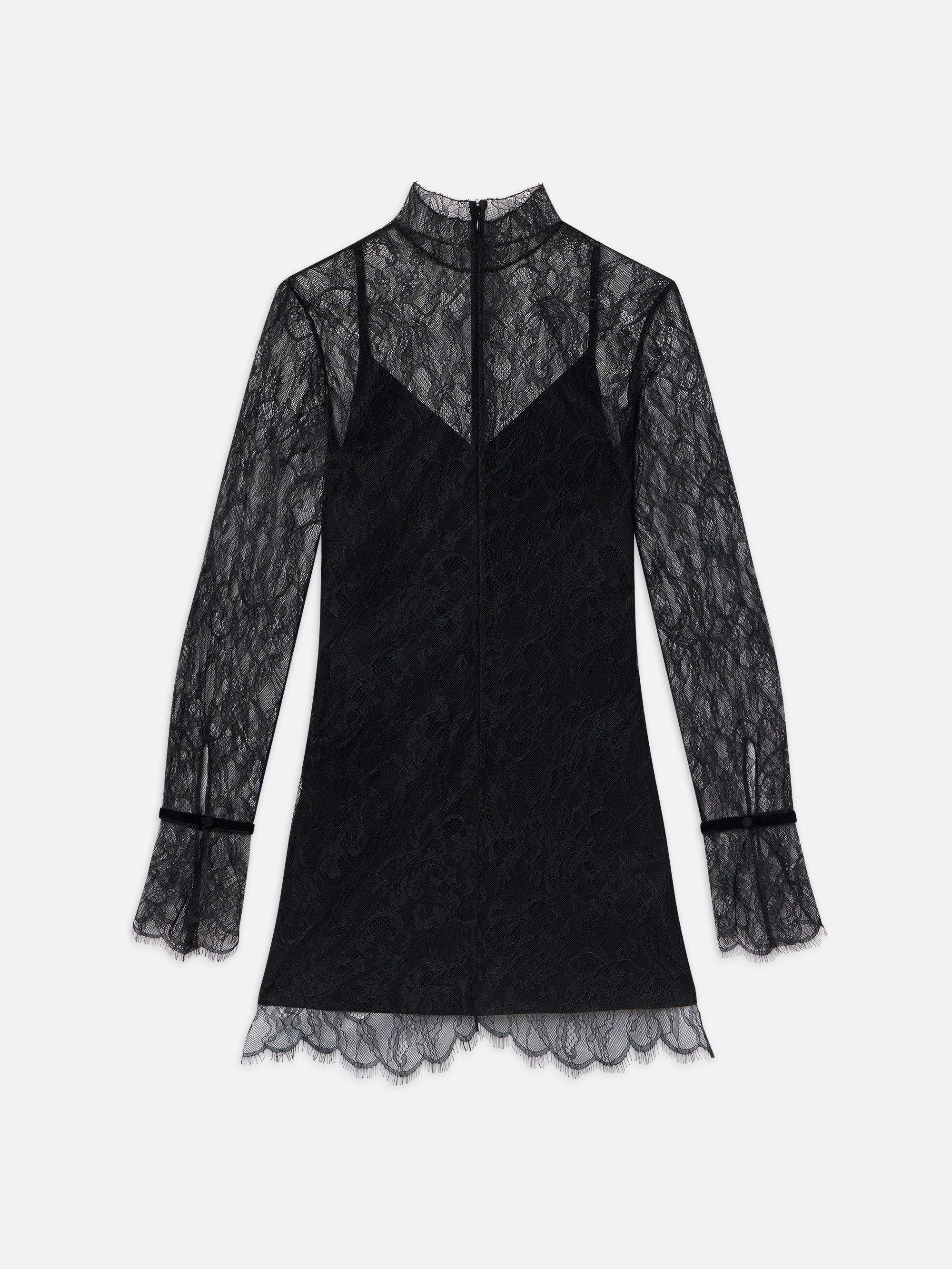 Elegant Black Lace Shift Dress for Women - Perfect for Cocktail Parties, Weddings & Evening Events