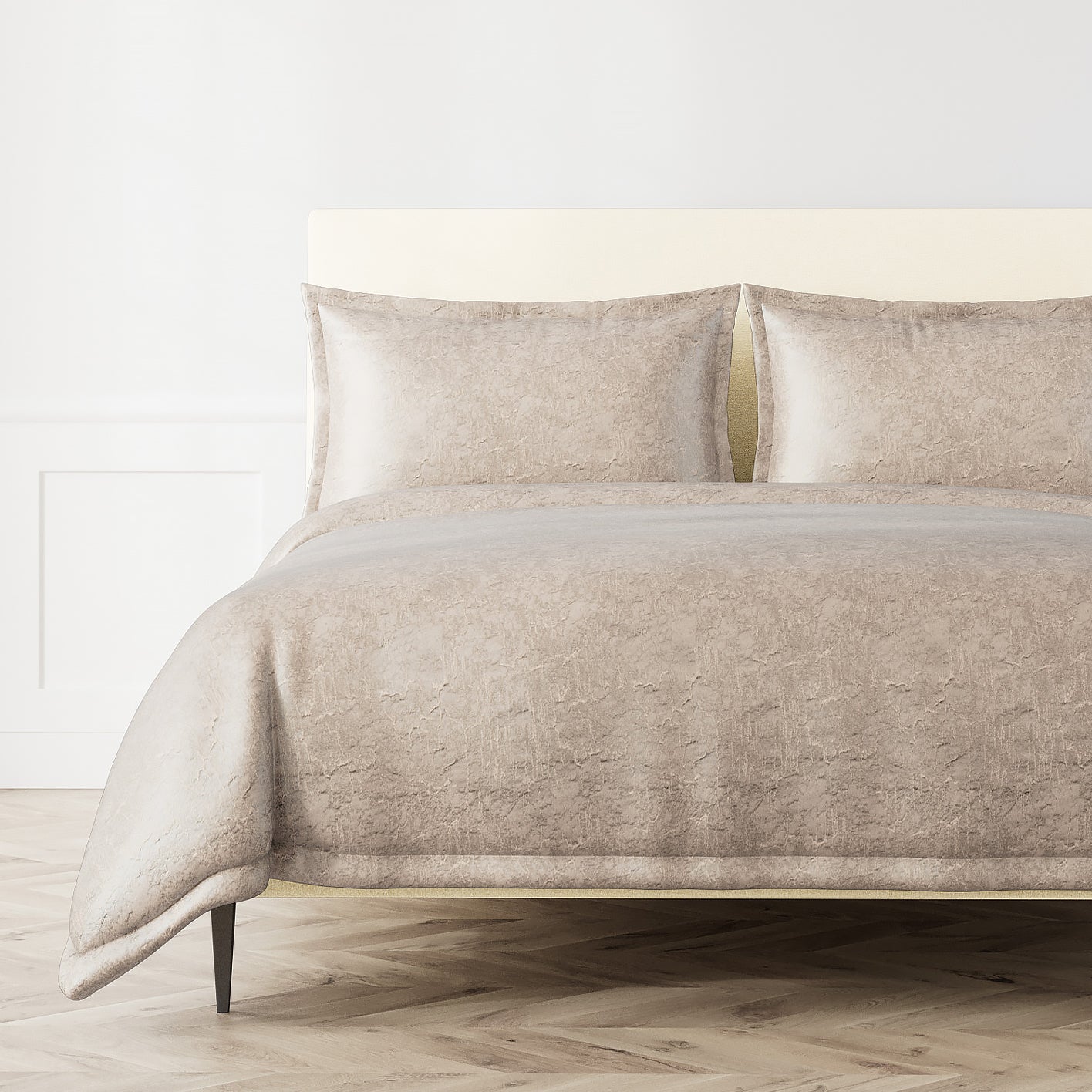 Allure Duvet Cover Set - Queen Size Luxury Bedding with Pillowcases - Perfect for Master Bedroom & Guest Room Decor