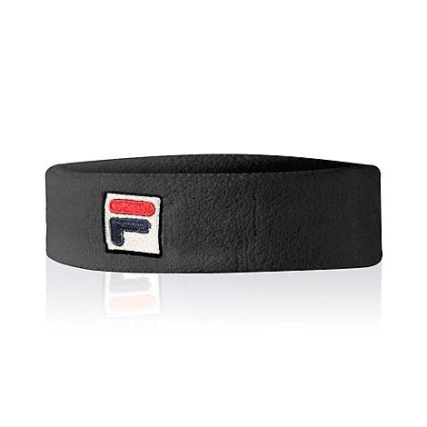 Fila Solid Headband for Women & Men - Non-Slip Sweatband for Running, Workout, Yoga & Sports - Breathable & Comfortable Hair Accessory