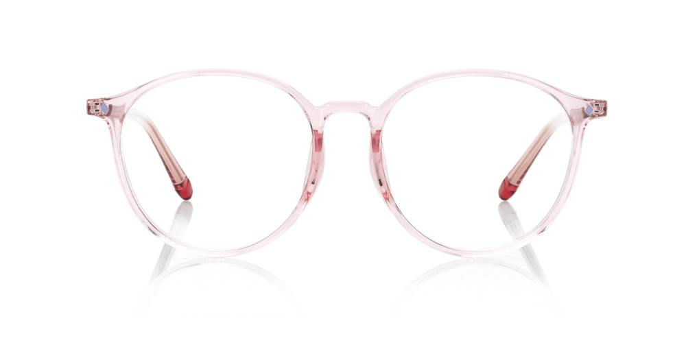 JINS x NARUTO SAKURA Model Pink Glasses - Anime Inspired Eyewear for Naruto Fans - Perfect for Cosplay, Fashion & Daily Wear