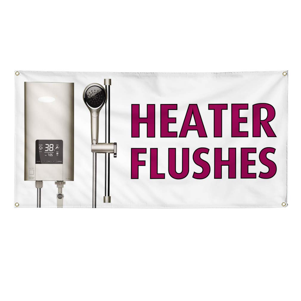Heavy-Duty Vinyl Banner 48x96 Inches - Weatherproof Outdoor Advertising Sign with 8 Grommets for Business, Yard & Industrial Use - Perfect for Events, Sales & Construction Sites