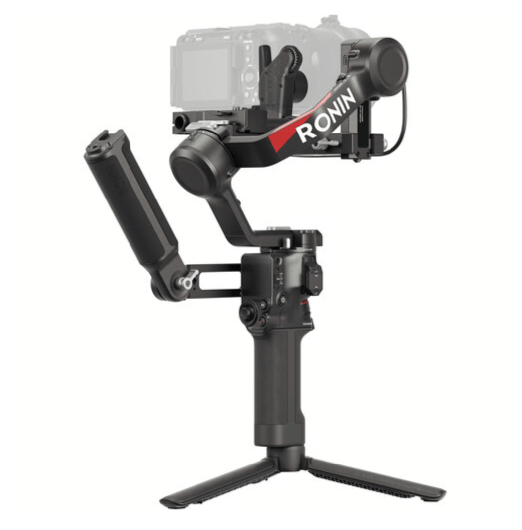 DJI RS 4 Combo 3-Axis Gimbal Stabilizer for Mirrorless & DSLR Cameras - Professional Video Stabilization for Vlogging, Filmmaking & Content Creation