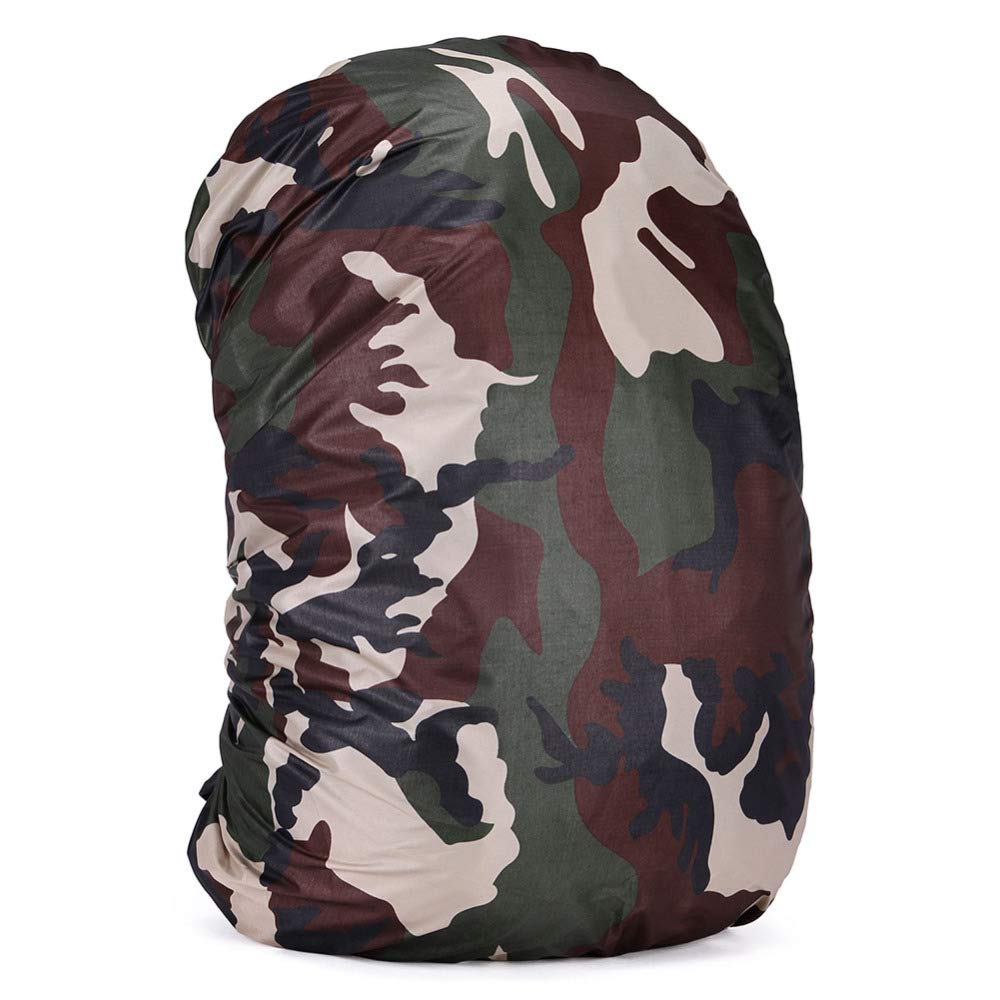 Wpond Upgraded Camouflage Backpack Rain Cover 35-80L - Lightweight Waterproof Protection for Musical Instruments, Travel, Hiking & Outdoor Gear | Perfect for Camping, Backpacking and Rainy Day Adventures
