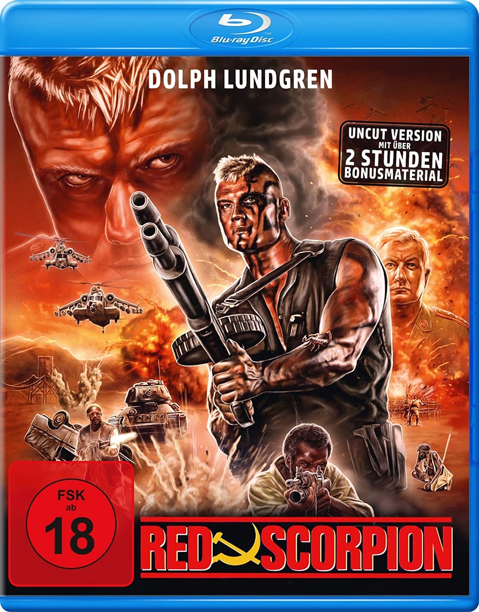 Red Scorpion (Uncut) Blu-ray - Action Movie DVD for Home Theater & Movie Night Entertainment