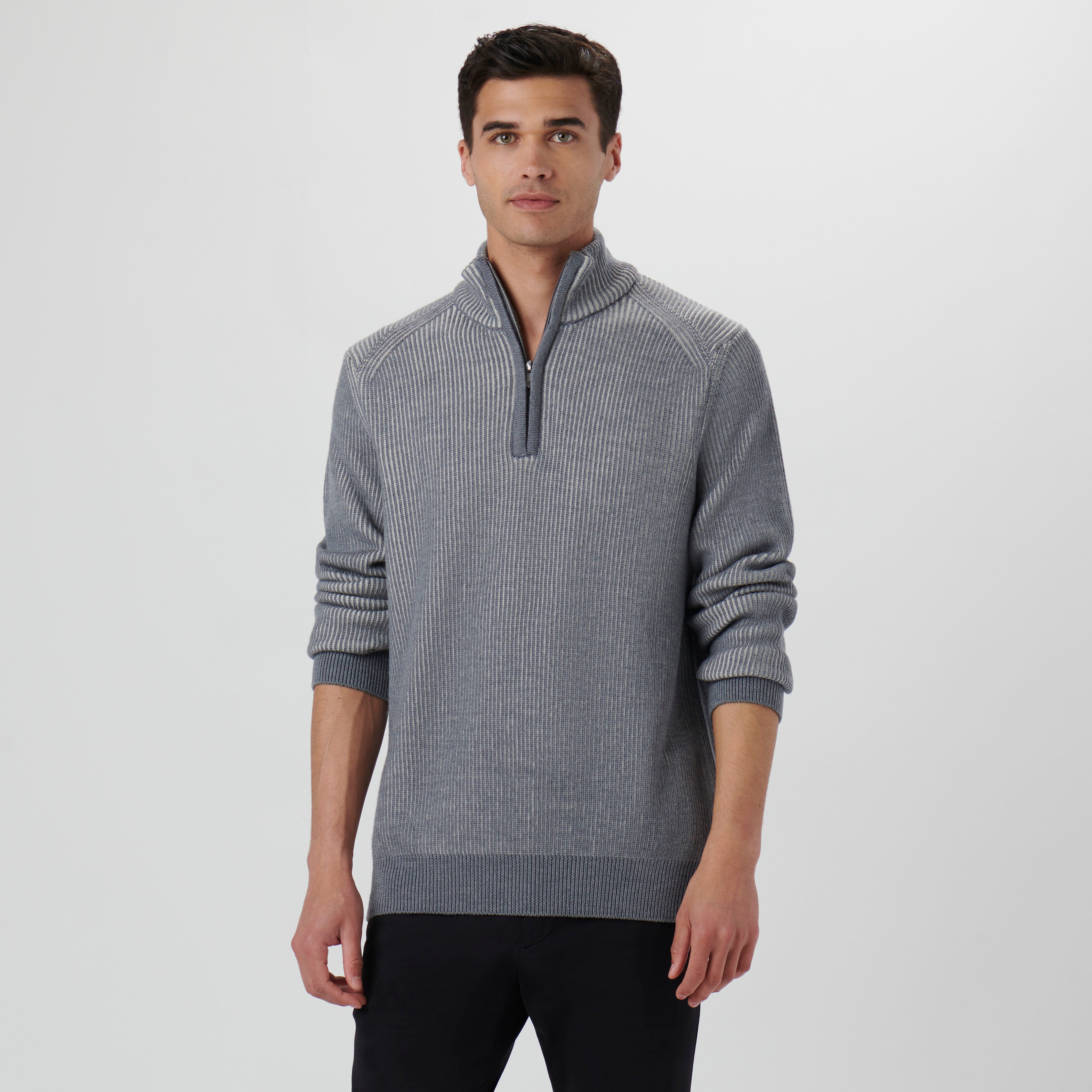 Cozy Cable Knit Quarter Zip Sweater for Men & Women - Warm Winter Pullover for Casual & Outdoor Activities