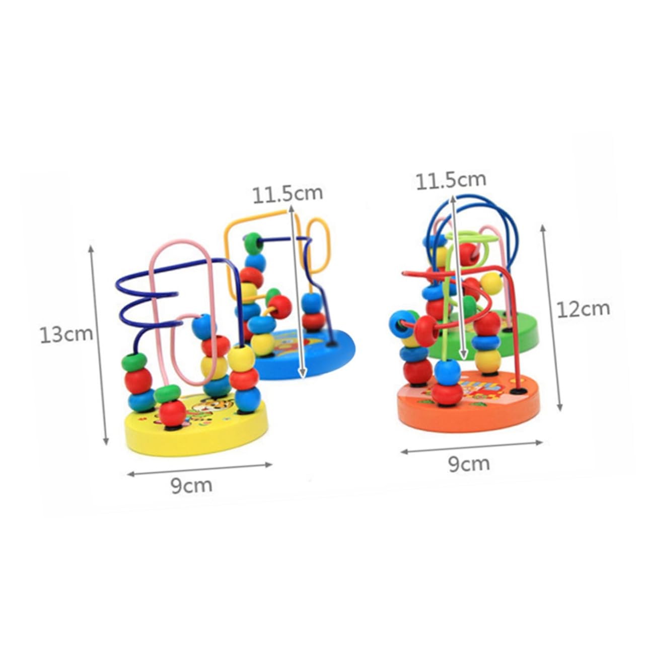 **ifundom Wooden Beads Maze Game - Montessori Educational Toy for Toddlers, Wooden Bead Coaster & Preschool Learning Activity - Perfect for Fine Motor Skills Development & Early Childhood Education**    *(Great for Playtime, Classroom Learning, and Sensory Development!)*