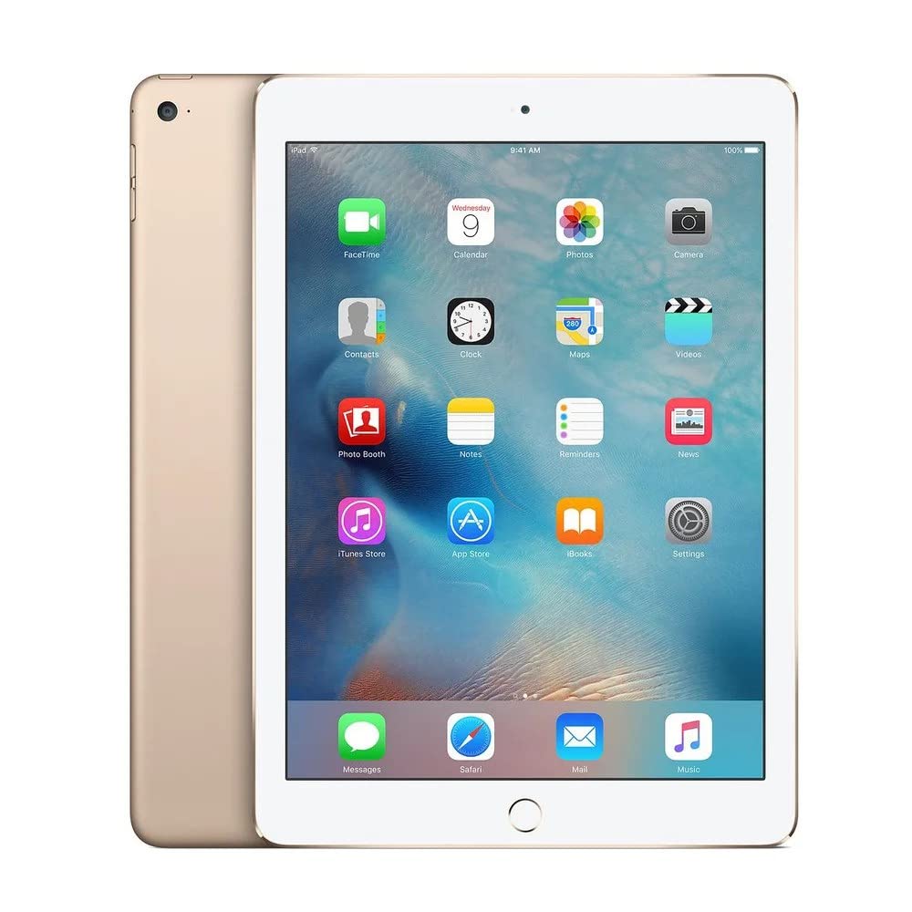 Refurbished Apple iPad Air 2 9.7-inch WiFi 64GB - Gold (Certified Renewed) | Perfect for Work, Study & Entertainment