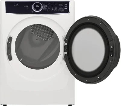 Electrolux ELFG7537AW 8.0 Cu. Ft. 27 Inch White Gas Dryer - Perfect for Large Laundry Loads in Homes & Apartments