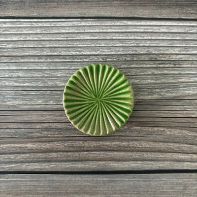 Premium Hana Akari Round Chopstick Rest - Elegant Japanese Tableware for Sushi, Ramen & Asian Dining - Perfect for Home, Restaurants & Gifts
